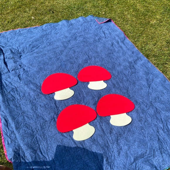 ✨3 for $20✨ Toadstool Placemats - Picture 1 of 3